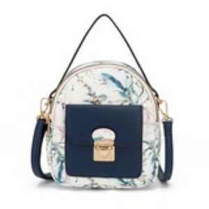 New Annette Mini print backpack